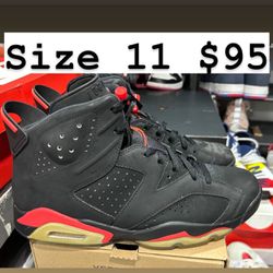 Jordan Retro 6s Infrared Size 11