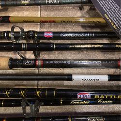 Quality Like New Fishing Rods! Any Style, Best Price, Perfect Condition!!