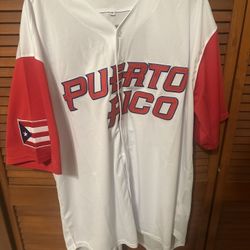 Puerto Rico Roberto Clemente Baseball #21 jersey Size 3XL.