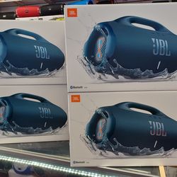 JBL Boombox 4 loud Bluetooth Party Speaker.  34 hours  Battery Life.  Waterproof