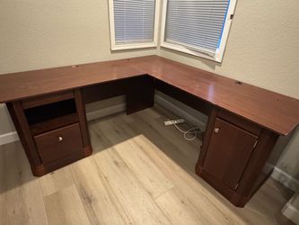 Free office desk and shelf
