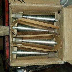  satin Nickle  Stainless steel 4 inch Table Legs