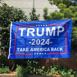 Trump Flag 2024 - Take America Back (NEW)