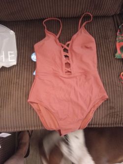 One piece and two piece bathing suits