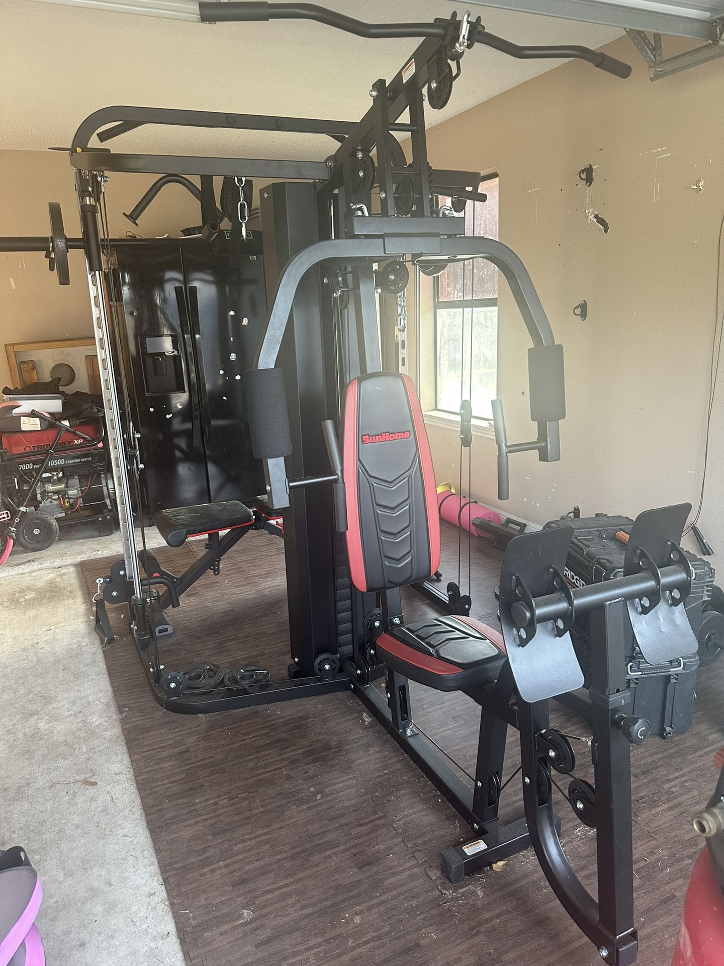 Home Gym System – Smith Machine + Weights