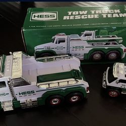 HESS tow truck toy - new