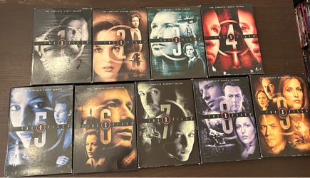 X-files dvd set seasons 1-9
