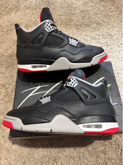Jordan 4 Bred Men’s Size 9