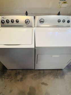 Lavadora y secadora Whirlpool heavy, Duty, tina