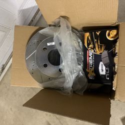 NEW PowerStop Front Brake Kit – Z36 Pads + Cross-Drilled Rotors – Jeep TJ