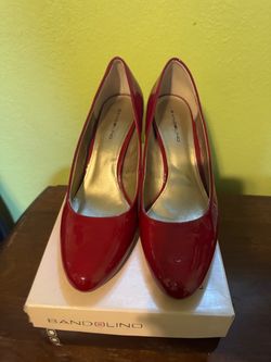Leather heels