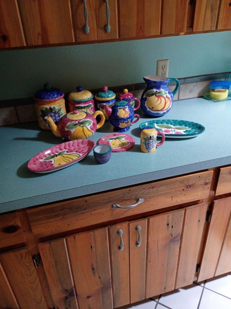 Kitchen Set 19 Pieces Fruit Theme