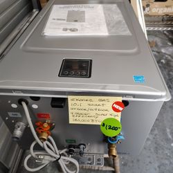 Water Heater Tankless Ikonic 10.1 Gas 4 Shower Indoor/Outdoor Smart Super High Efficiency 180,000 BTU 