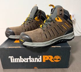 Timberland work boots steel toe