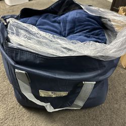 Brand New Navy Blue King Size Weighted Blanket 
