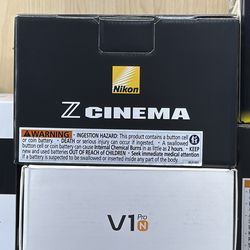 New Nikon  ZR Cinema Line Camera