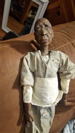 Handcrafted Wooden Doll