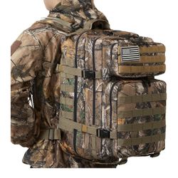  45L Military Tactical Backpacks Molle Army Assault Pack 3 Day Bug Out Bag Hiking Treeking Rucksack