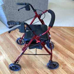 Nova Red Rollator