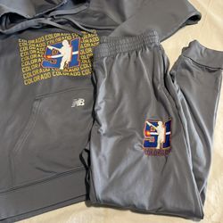 New Balance Set Hoodie and Pants size Large