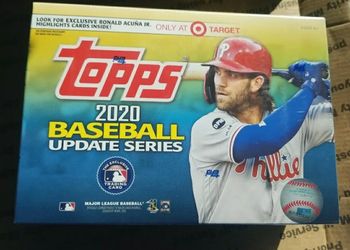 2020 Topps MLB Baseball Update Series Mega Box Target Exclusive Megabox Sealed
