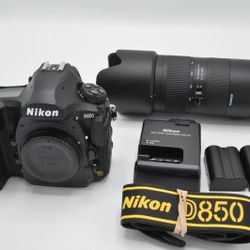 NIKON D850, 63,652 actuations + TAMRON 70-210mm F/4 Di VC USD LENS 
