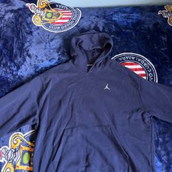 NAVY BLUE JORDAN HOODIE