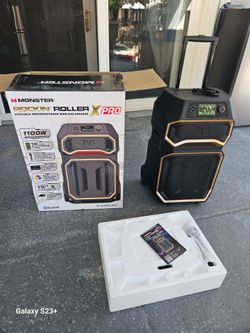 Monster Bluetooth Speaker Rechargeable