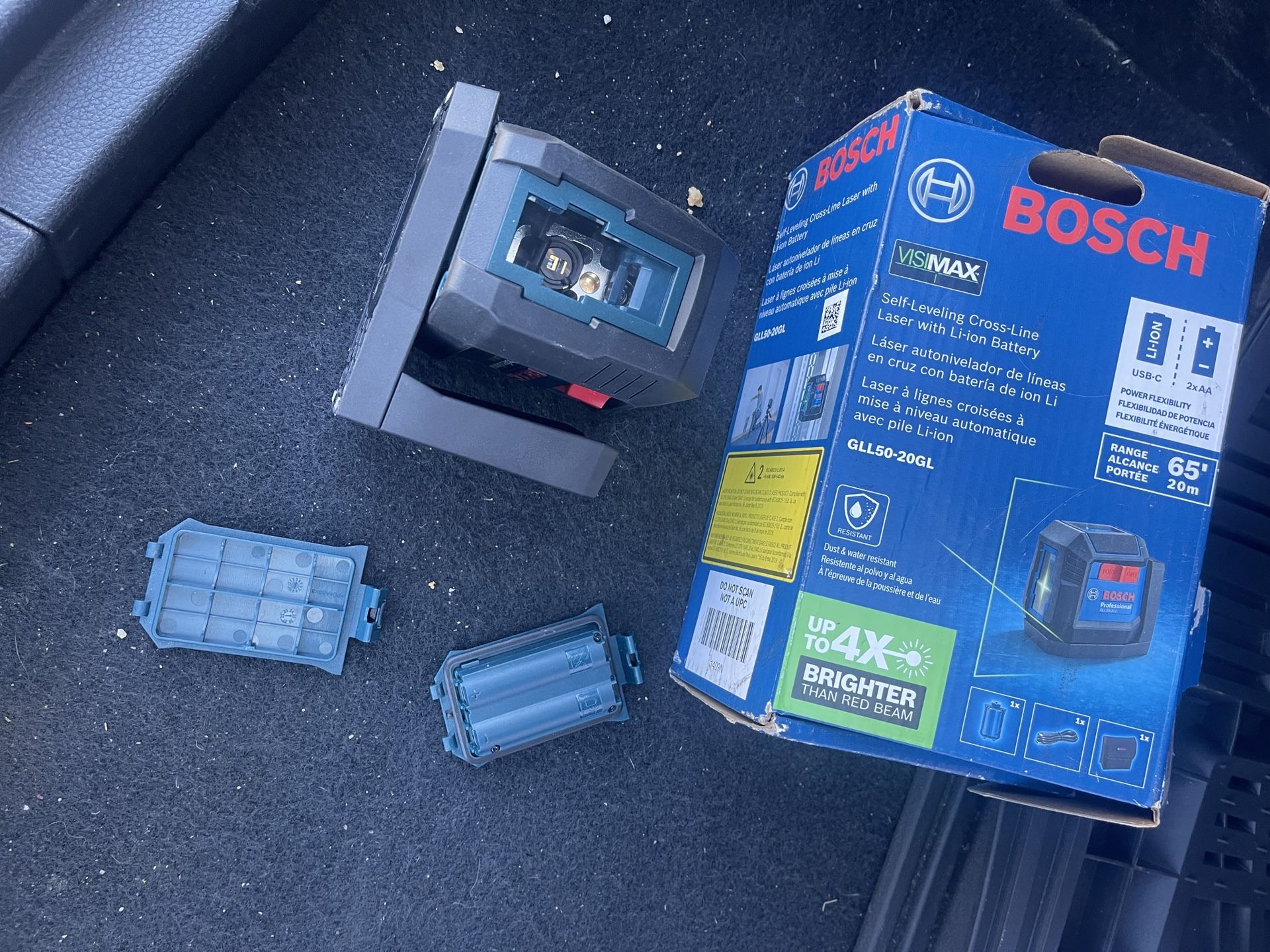 New Level Láser 65” Fit $ 110