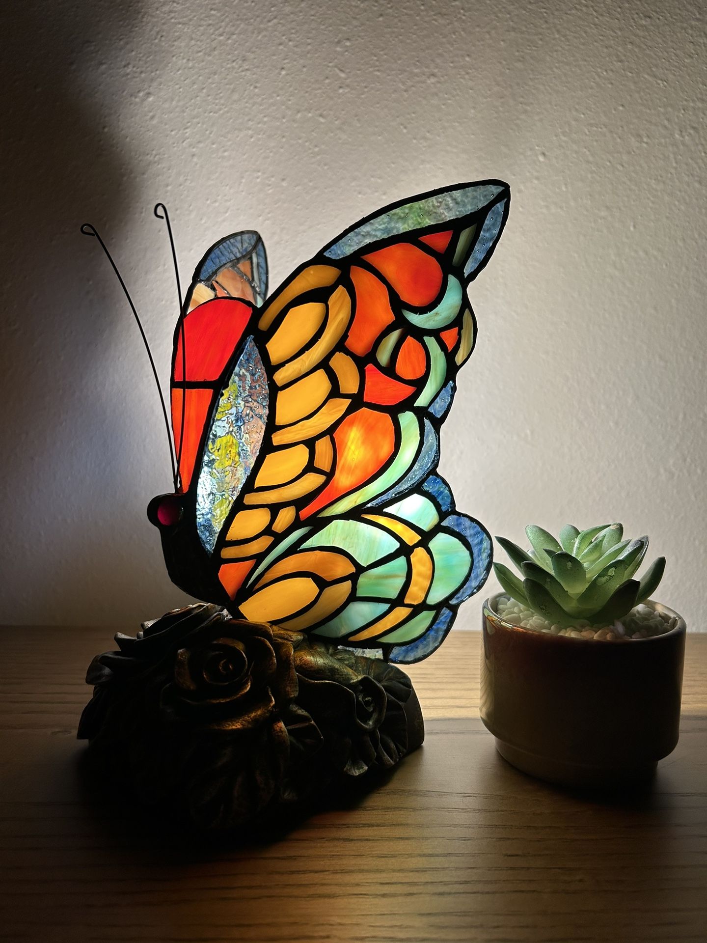 Enjoy Tiffany Style Night Light Butterfly ET10005