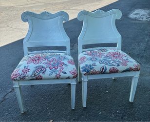White chairs