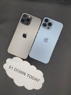 🔥   Unbeatable Prices! - iPhone 13 Pro Max 5G- Only $5 Down to Start!📱 Smartphone 