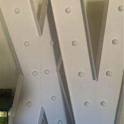 Marquee Letters XV