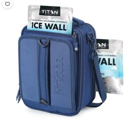 Titan Insulated Expandable Lunch Bag, Blue=N7-328