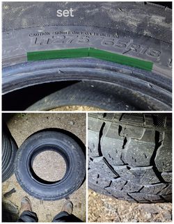 LT275/65/R18 Full Set Llantas Usadas