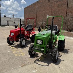 Finance Available Gas Tractor 125CC 