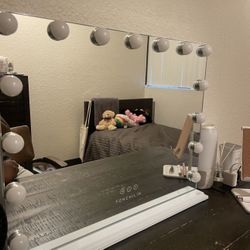 Fenchilin Vanity Hollywood Lighted Makeup Mirror