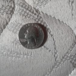 1967 No Mint Mark Quarter