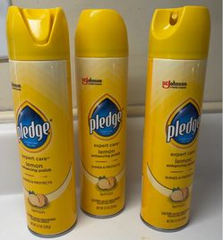 Pledge Furniture Polish 3-Pack NEW