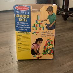 Melissa & Doug Wooden Blocks