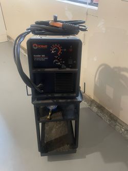 Hobart welder  and cart