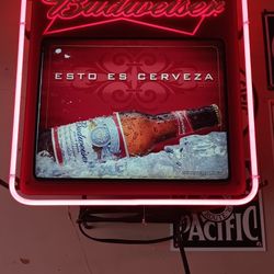 Budweiser neon
