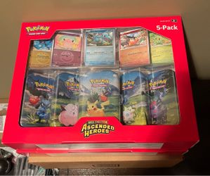 Pokémon TCG: Ascended Heroes 5 Pack Mini Tin Set