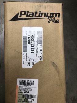 2008-2012 Honda Accord A/C Condenser Fan Assembly