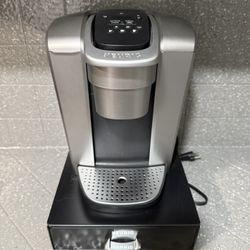 keurig with the storage pod 