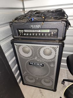 Mesa Boogie bass can and head