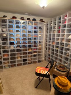 Container Store Drop-Front Display Boxes – Shoe / Hat / Sneaker Storage