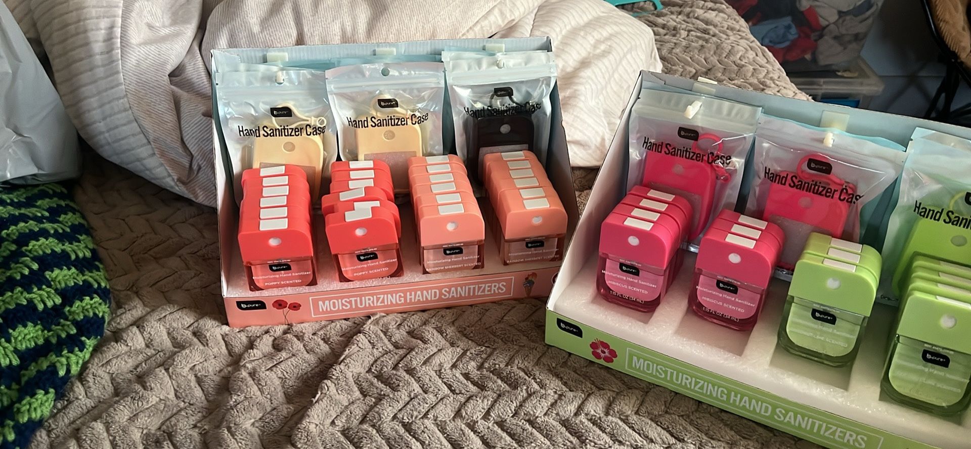 Bpure Moisturizing Scented Hand Sanitizer Sprays & Silicone Cases