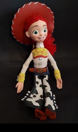 TALKING Disney Toy Story 15" Interactive Jessie Pull String NWT