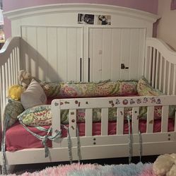 Crib/toddler Bed/Full Size Bed 